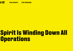 Spirit Airlines_Winding Down