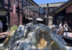 The Little Mermaid Fountain Sculpture_Solvang